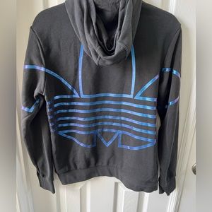 Adidas Hoodie, Black, Youth L(13-14)